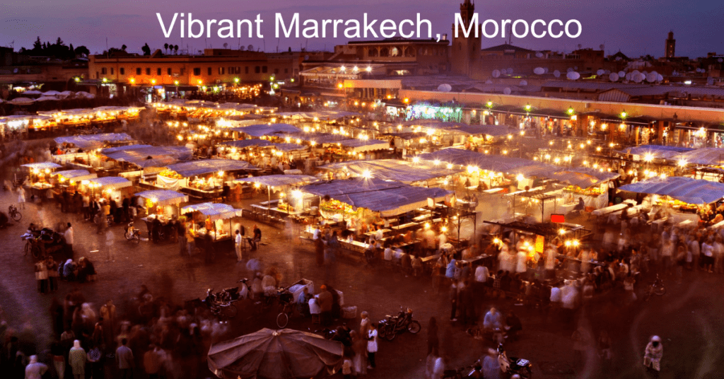 Vibrant Marrakech, Morocco