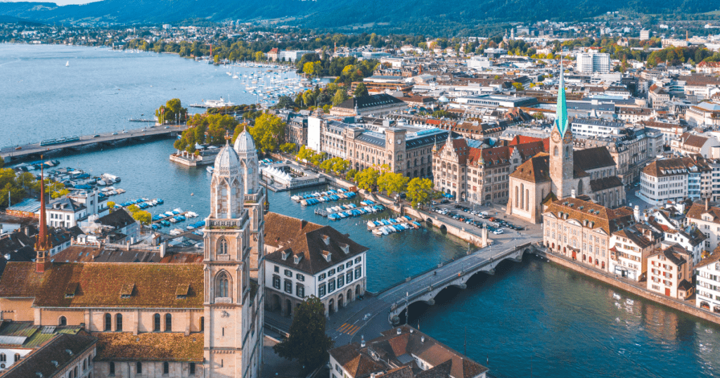 Zurich city one of the Best Cities To Visit In Switzerland In Summer
